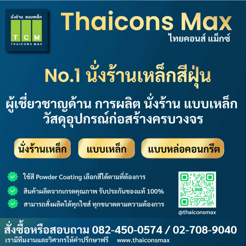 ไทยคอนส์ แม็กซ์ นั่งร้าน แบบเหล็ก