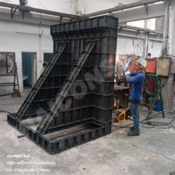 แบบเหล็กหล่อกำแพงกันดิน Retaining Wall Formwork - ไทยคอนส์ แม็กซ์