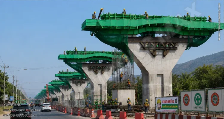 Segment Mould สำหรับทางยกระดับ หรือสะพานทางหลวง รถไฟฟ้า